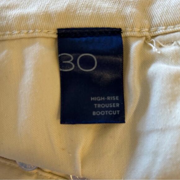 Anthropologie Pilcro Cream Bootcut Jeans - Picture 6 of 10